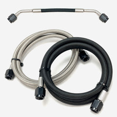 4AN Hose With 4AN 45 Degree To 4AN 45 Degree Hose End (Sold By The Foot)