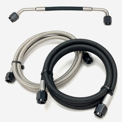 3AN Hose With 3AN 45 Degree To 3AN 90 Degree Hose End (Sold By The Foot)