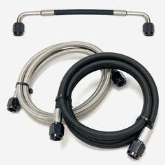 3AN Hose With 3AN 90 Degree To 3AN 90 Degree Hose End (Sold By The Foot)