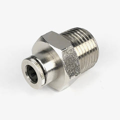 1/4" Hose to 3/8 NPT Male Straight Fitting