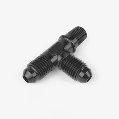 4AN Male To 1/8 NPT Run Tee Fitting