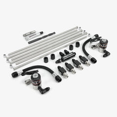 ProMeth Signature Series 4 Cylinder Direct Port With Split Block, Dual Solenoids & Straight Nozzle Holders (uBend It)