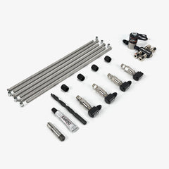 4 Cylinder Direct Port With Split Distribution Block & Tall Elbow Nozzle Holders (Seamless Tubing)