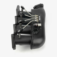 4 Cylinder Direct Port With Inline Distribution Block & Tall Elbow Nozzle Holders (Seamless Tubing)