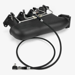 4 Cylinder Direct Port With Split Distribution Block & Tall Elbow Nozzle Holders (Seamless Tubing)