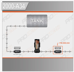 1/4 NPT Inline Filter, 30 Micron (Post Pump)