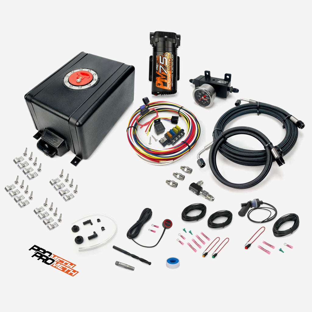 Prometh Water 3 Gallon Trunk Mount Progressive Water Methanol Injection System – ProMeth