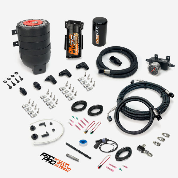 3 Quart Competition Tank Fender Mount Water Methanol Injection Tuner ...