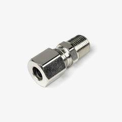 3/16" Tube To 1/8 NPT Male Straight Compression Fitting
