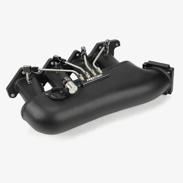 4 Cylinder Direct Port With Inline Distribution Block & Tall Elbow Noz ...