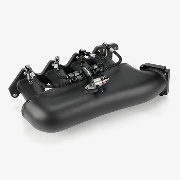 4 Cylinder Direct Port With Split Distribution Block & Tall Elbow Nozz ...