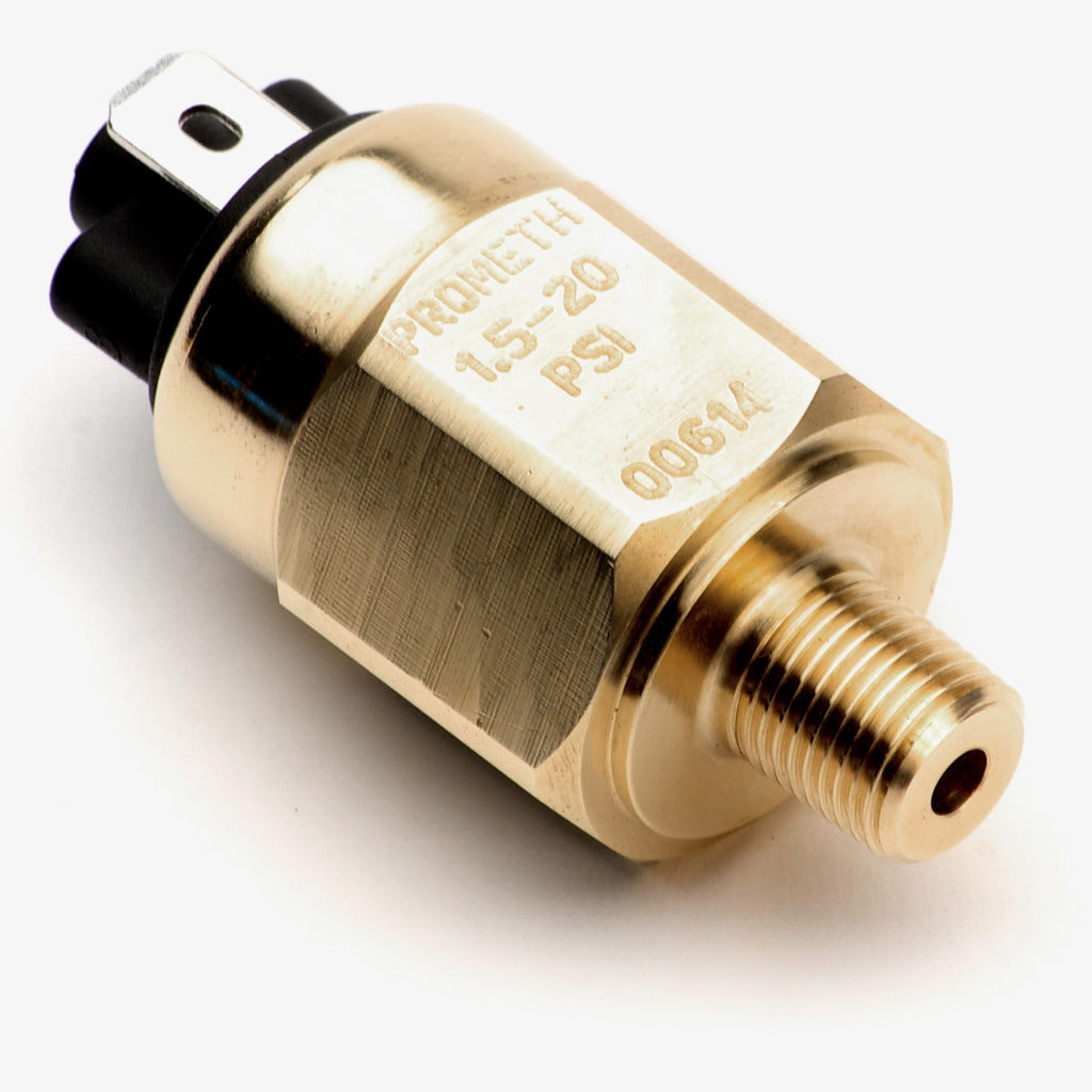 1.5-20 PSI Adjustable Boost Pressure Switch, Soft Line