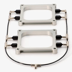 Dual Holley 4500 Dominator Water Methanol Injection Plates
