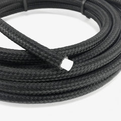 6AN Stainless Steel Braided PTFE Hose With 6AN Ends Installed (Sold By The Inch)